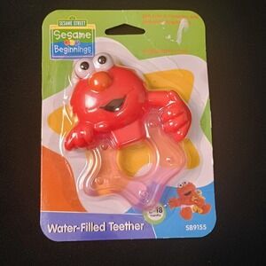 Sesame Street Beginnings Elmo Red Water-Filled Teether Baby 0-18 Months SB9155